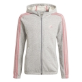 adidas Hoodie Fullzip Classic grey/pink Girls